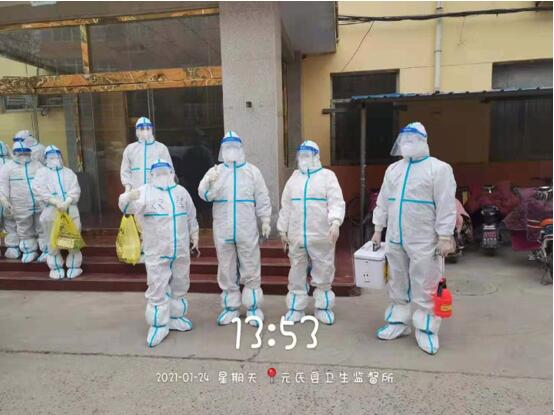 一森員工勇?lián)?志愿奉獻戰(zhàn)疫情